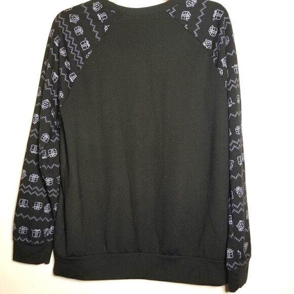 Rebellious One Holiday Sweatshirt Size Large - Picture 2 of 5